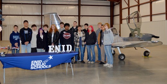 Enid High School Aviation Program