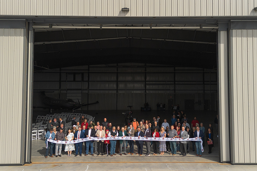 West Woodward Airport Ribbon Cutting